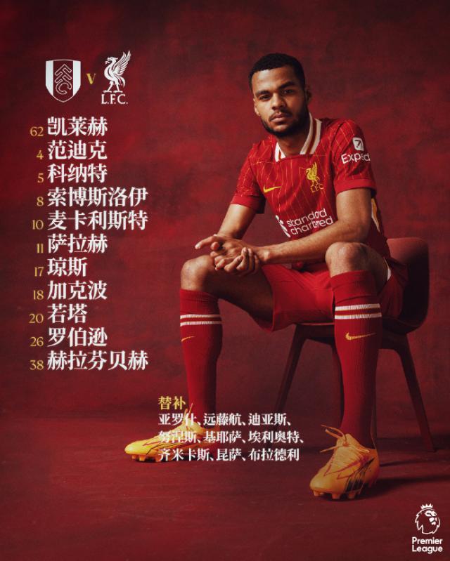 【英超】防线连送大礼，利物浦客场2比3富勒姆